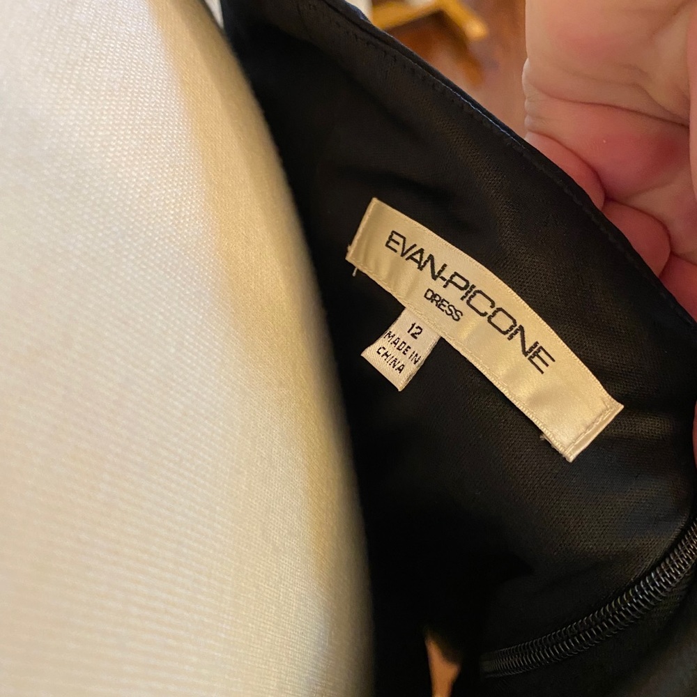 NWT! Size 12 Sleeveless Evan-Picone party dress. - Picture 4 of 5